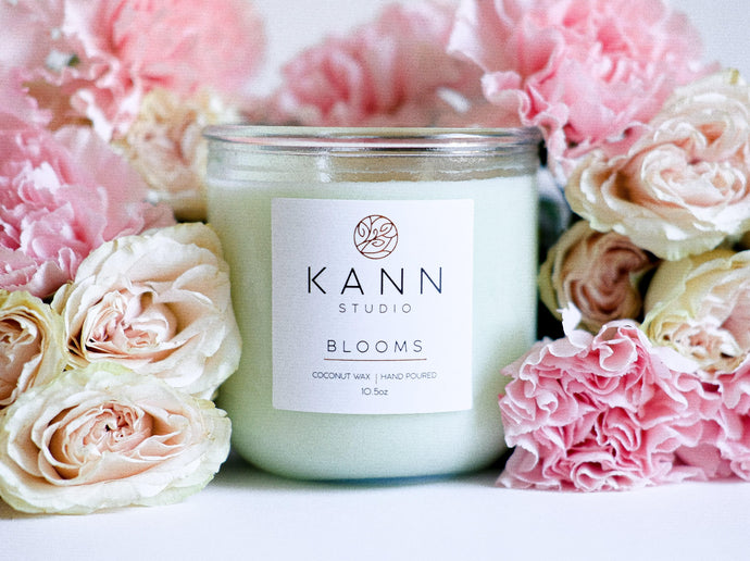 Floral Coconut Candle KANN Studio