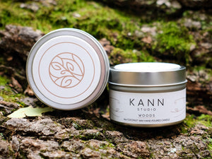 Woods Travel Candle 4oz - KANN STUDIO